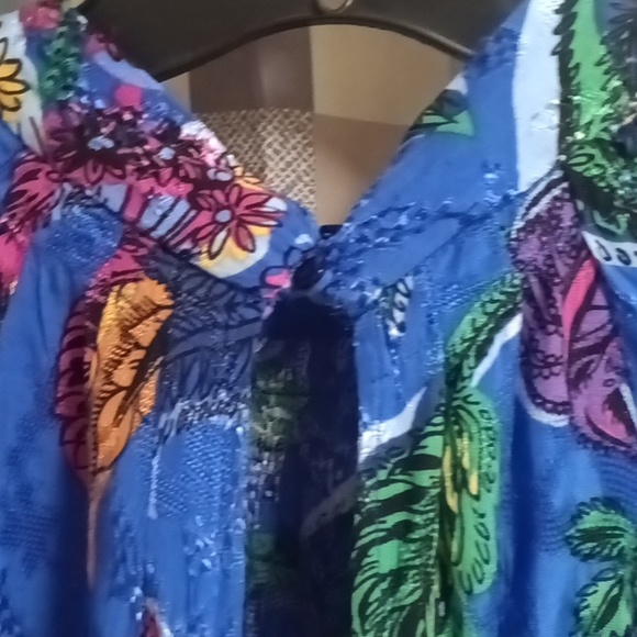 FINAL PRICE NWOT MAEVE by Anthropologie floral paisley print mock collar dress - Picture 15 of 16